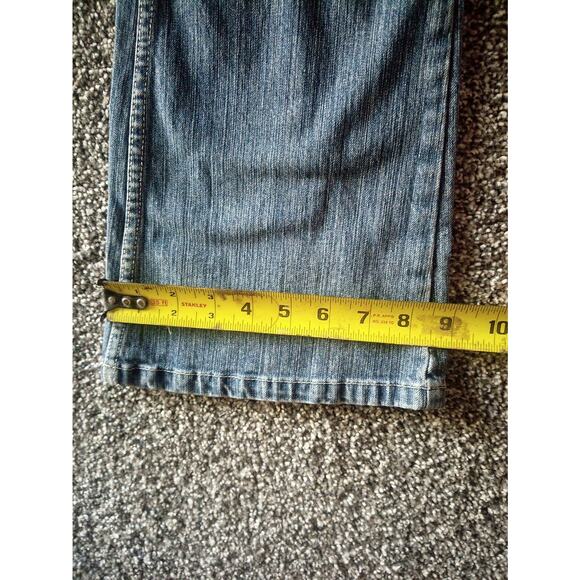 Jeans Size 3 Juniors Flower's In The Back Pockets Pre Owned - Picture 6 of 12